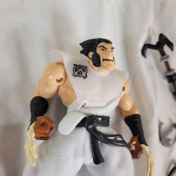 X-Men Ninja Force Wolverine Action Figure COMPLETE Toy Biz 1996 - Picture 2 of 8
